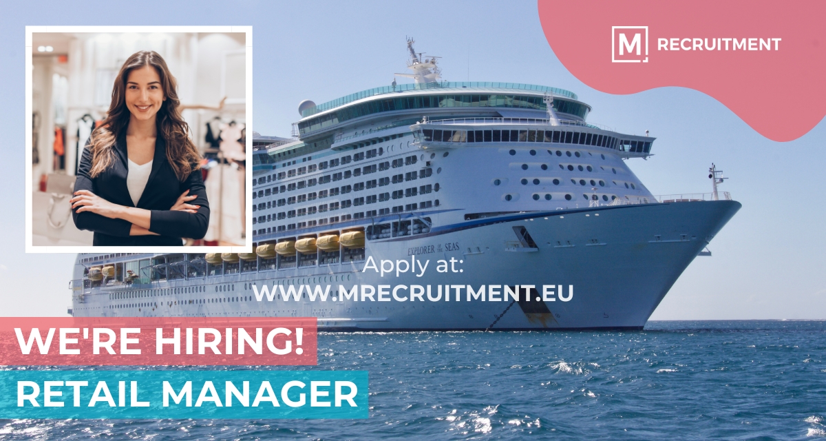 Retail Manager for a cruise liner
